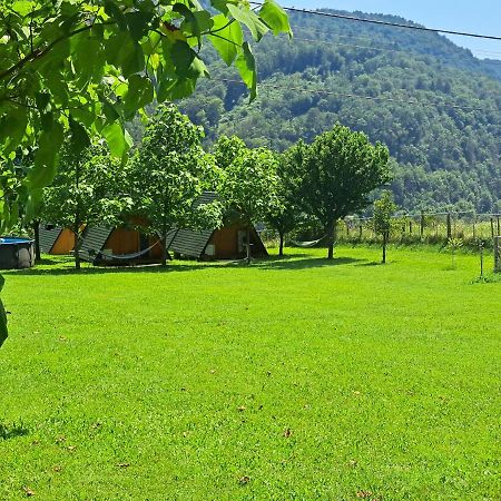 Glamping Hiske Petrin Hotell Tolmin Exteriör bild