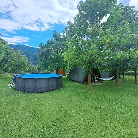 Glamping Hiske Petrin Hotell Tolmin Exteriör bild