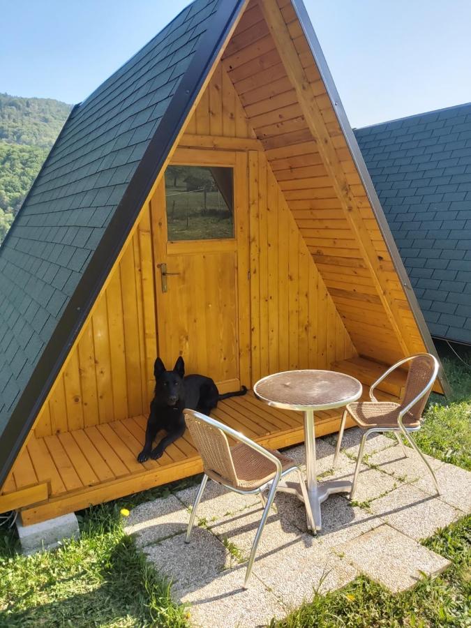 Glamping Hiske Petrin Hotell Tolmin Exteriör bild