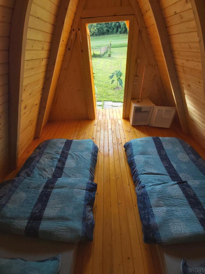 Glamping Hiske Petrin Hotell Tolmin Exteriör bild