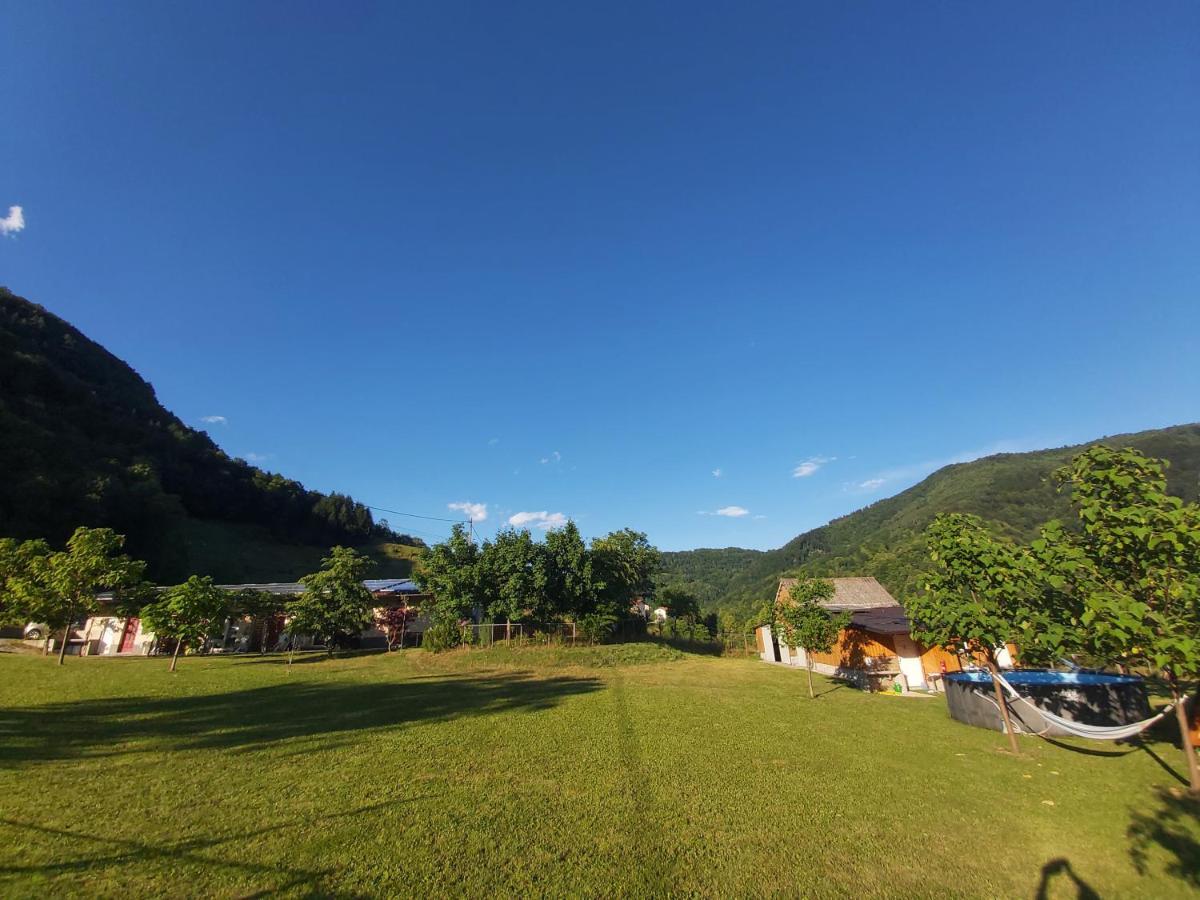 Glamping Hiske Petrin Hotell Tolmin Exteriör bild