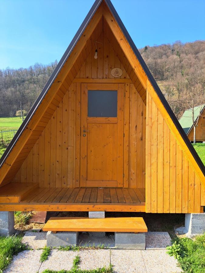 Glamping Hiske Petrin Hotell Tolmin Exteriör bild