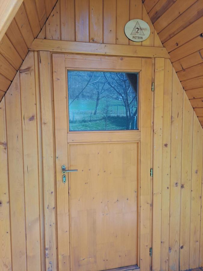 Glamping Hiske Petrin Hotell Tolmin Exteriör bild