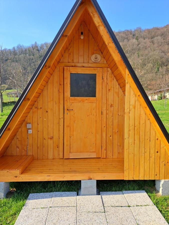 Glamping Hiske Petrin Hotell Tolmin Exteriör bild